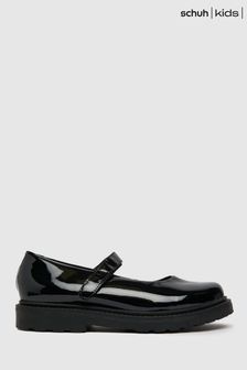 Schuh Youths Lagoon Patent Black Shoes (C08378) | £30