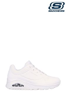 Skechers White Uno Stand On Air Womens Trainers (C08603) | £79