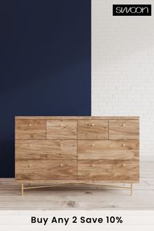 Swoon Brown Halle Chest of Drawers