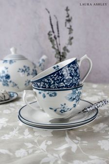 Blue Cup and Saucer Collectables