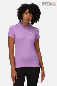Regatta Womens Purple Maverick V Polo T-Shirt