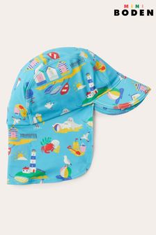 Boden Blue Sun-Safe Swim Hat