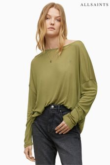 AllSaints Green Francesco Rita T-Shirt (C19179) | £55