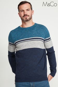Buy Men's Jumpers M\u0026Co Knitwear Online 