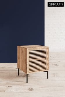 Swoon Natural Weaving Bedside Table