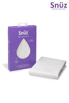 Snuz White SnuzBaskit Waterproof Mattress Protector
