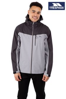 Trespass Grey Marlow Rain Jacket
