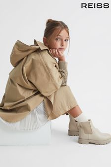 Reiss Nude Thea Leather Chelsea Boots (C22824) | £68