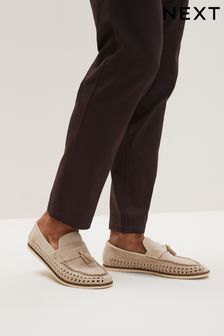 Stone Tassel Loafers (C23524) | £40