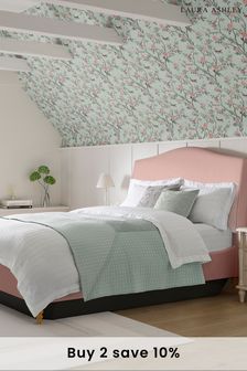 Laura Ashley Velvet Dark Blush Ansley Ottoman Storage Bed Bed (C24110) | £599 - £799