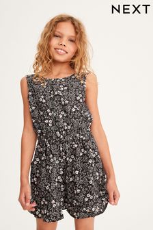 Monochrome Twist Back Playsuit (3-16yrs) (C24541) | £12 - £17