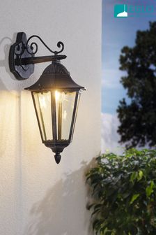 Eglo Black Navedo Traditional Outdoor Wall Light