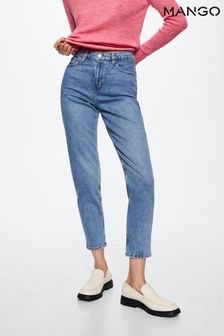 discount 95% Mango Jeggings & Skinny & Slim Blue WOMEN FASHION Jeans Worn-in 
