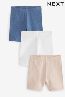 Pink Cycling Shorts 3 Pack (3mths-7yrs) (C27657) | £7 - £11