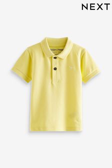 yellow collared shirt toddler