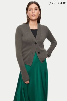 jigsaw green cardigan