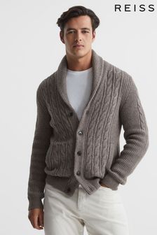 Fashion Knitwear Knitted Jackets Opus Cardigan slate-gray casual look 