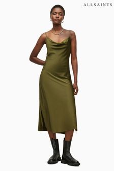 AllSaints Green Hadley Dress (C31897) | £119
