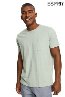 Esprit Green Basic Short Sleeves T-Shirt