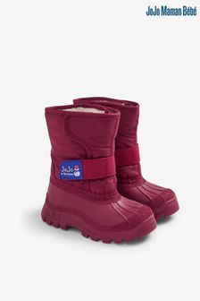 JoJo Maman Bébé Purple Alpine Snow Boots (C32643) | £28