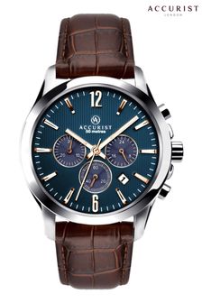 Accurist Mens Brown Chronograph Watch