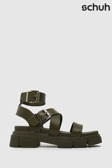 Schuh Green Toulouse Chunky Sandals (C34963) | £40