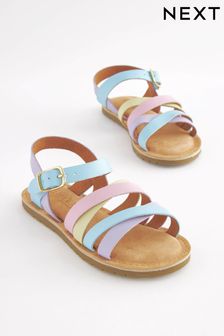 Buy Girls' Sandals Purple Footwear Online | Next UK