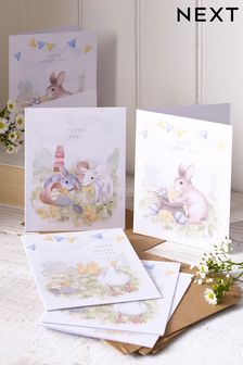 6 Pack Brown Easter Cards (C39832) | £5