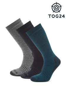 TOG24 Green Rigton Merino Socks 3 Pack