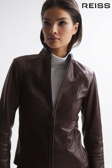 Buy Women's Reiss Leather Plain Jackets 