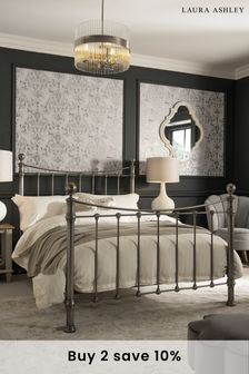 Laura Ashley Pewter Grey Hayworth Bed (C42449) | £525 - £575