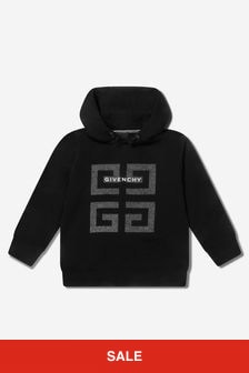 Givenchy Kids Boys 4G Logo Print Hoodie