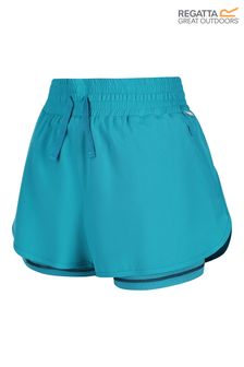 Regatta Womens Green Hilston Shorts