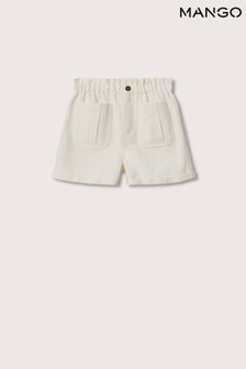 Mango Cream Paperbag Shorts