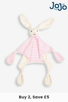JoJo Maman Bébé Pink Rabbit Comforter (C51007) | £13