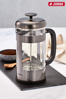 Judge Grey 8 Cup Glass Cafetiere