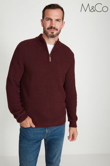 Buy Men's Jumpers M\u0026Co Knitwear Online 