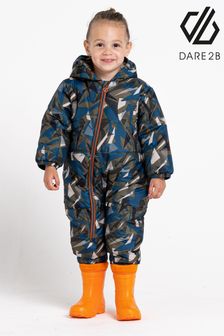 Khaki Green Dare 2b x Atelier-lumieresShops Kids Toboggan Waterproof Snowsuit (C52273) | £55