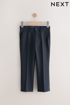 Navy Blue Tailored Fit Suit Trousers (12mths-16yrs) (C52441) | £19 - £31
