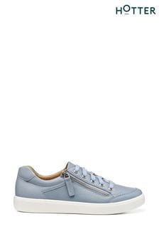 Hotter Blue Chase II Lace-Up/Zip Deck Shoes