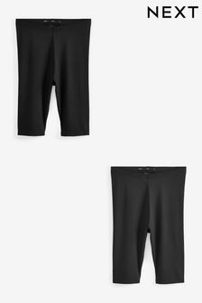 Black Cycling Shorts 2 Pack (C53603) | £16