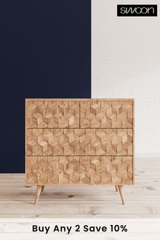 Swoon Natural Terning Chest of Drawers