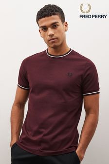 Fred Perry Twin Tipped Logo T-Shirt (C57553) | £45