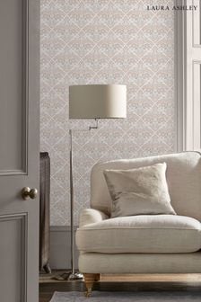 Dove Grey Margam Wallpaper