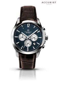 Accurist Mens Brown Chronograph Watch