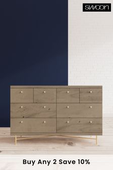 Swoon Grey Halle Chest of Drawers