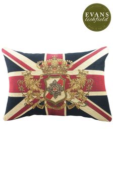 Evans Lichfield Red Union Jack Cushion