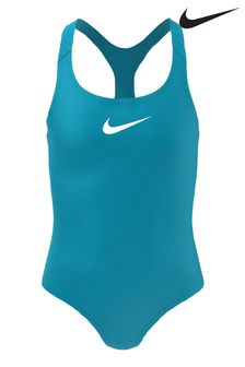 Nike Aqua Blue Essential Racerback Swimsuit (C61077) | £25