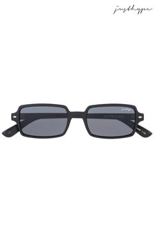 Hype. Black Cube Wave Sunglasses