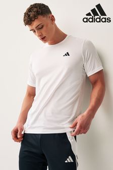 adidas White Performance Train Essentials Training T-Shirt (C62867) | £15